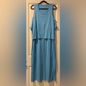 NWT Pure Jill Racer Back Stretch Dress Size Medium